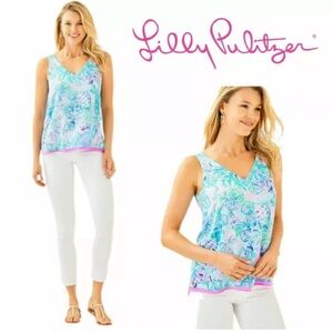 NWT Lilly Pulitzer Florin Sleeveless Tank Top